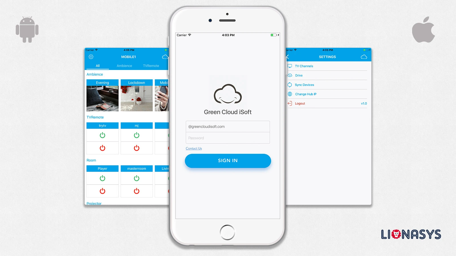 Integrated smart home dashboard showcasing lighting and climate control for Australian homes